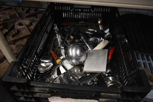 ALL ONE MONEY! Three Tier Lot of Various Items Including Metal Stock Pots and Racks - Image 6 of 6