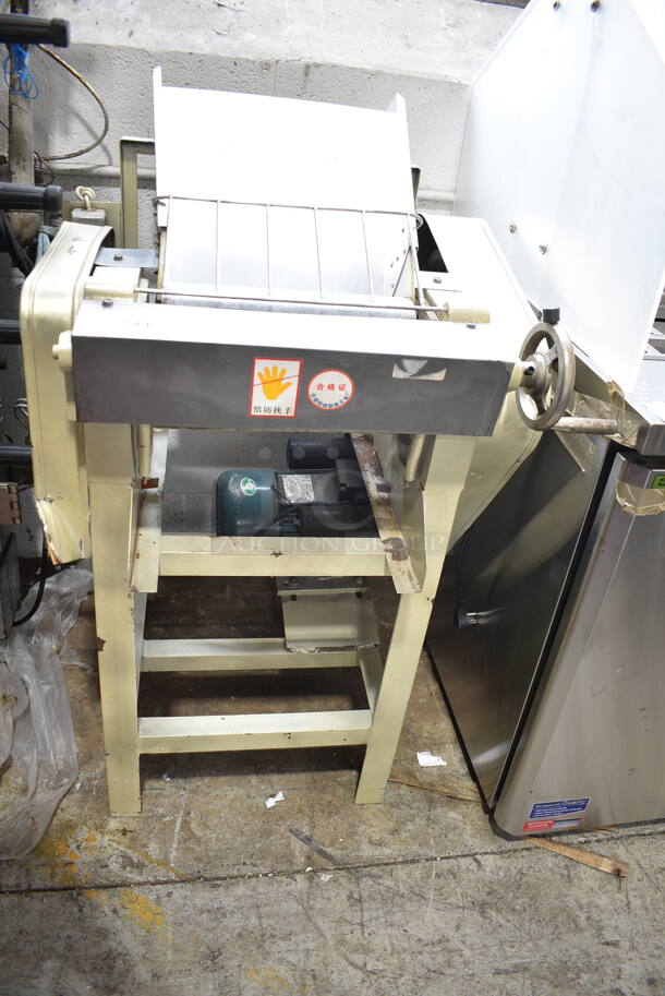 Metal Commercial Floor Style Bread Loaf Slicer. 200/250 Volts.  - Image 1 of 7