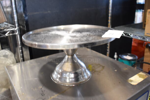 Metal Countertop Cake Stand. 13x13x7 - Image 3 of 5