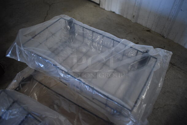 2 BRAND NEW IN BOX! Black Metal Chip Display Rack. 2 Times Your Bid! - Image 3 of 8