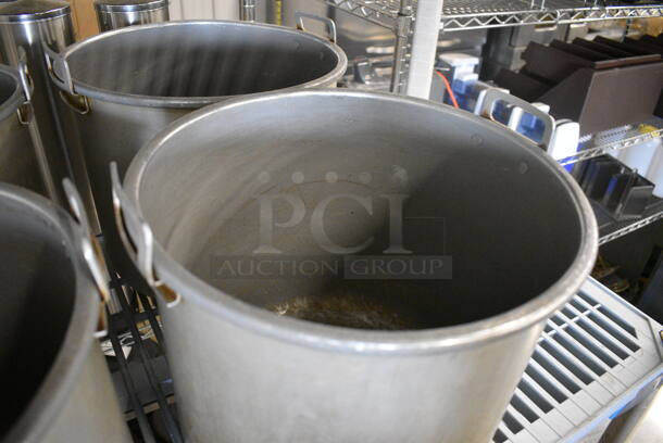 4 Metal Stock Pots. 13x13x13. 4 Times Your Bid! - Image 3 of 3