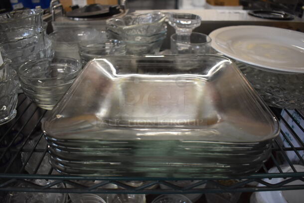ALL ONE MONEY! Tier Lot of Various Items Including Glass Bowls, Plates and BRAND NEW IN BOX Espresso Saucers - Image 4 of 8