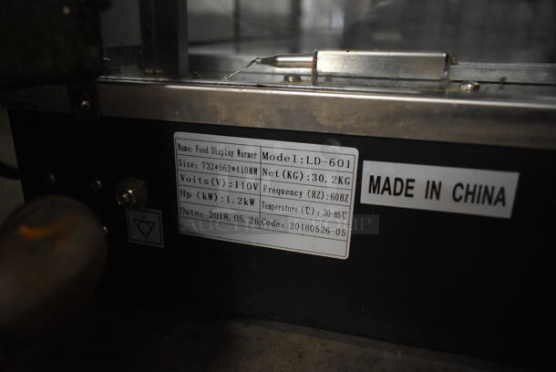 2018 LD-601 Metal Commercial Countertop Warming Display Merchandiser. 110 Volts, 1 Phase. Tested and Working! - Image 5 of 5