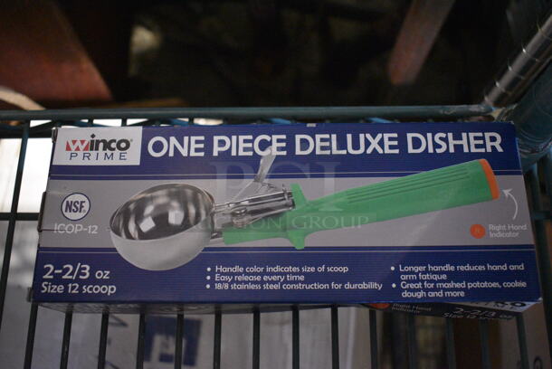 3 BRAND NEW SCRATCH AND DENT! Winco 2-2/3" Scoopers. 8.5". 3 Times Your Bid! - Image 3 of 3