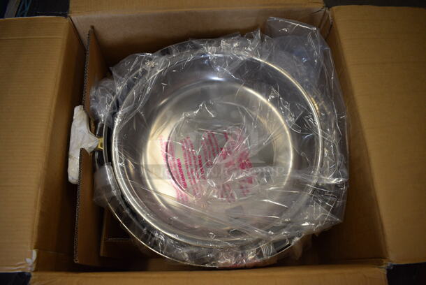 BRAND NEW IN BOX! Sunnex Stainless Steel Round roll Top Chafing Dish w/ Drop In. 20x18x18 - Image 3 of 3