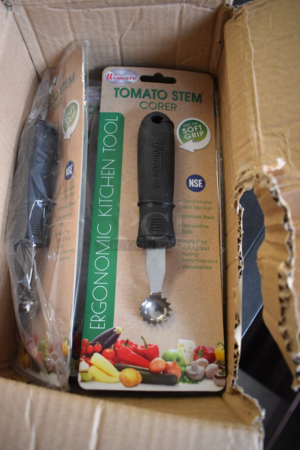 7 BRAND NEW IN BOX! Winware Tomato Stem Corer. 6.5