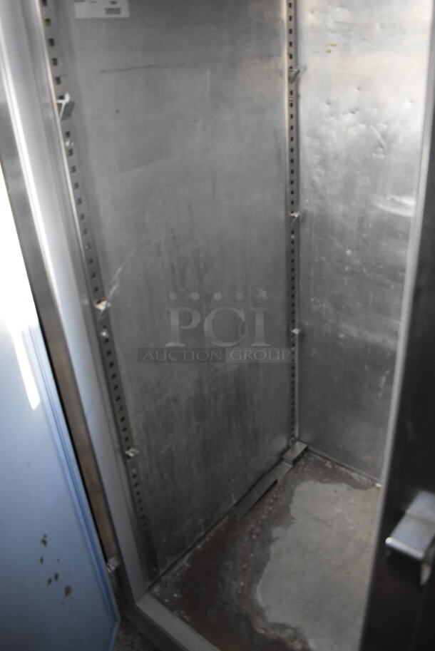 Victory FS-2D-S7 Stainless Steel Commercial 2 Door Reach In Cooler. 115 Volts, 1 Phase. 52x35x82. Tested and Working! - Image 4 of 5