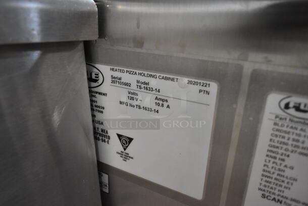 BRAND NEW! FWE TS-1633-14 Stainless Steel Commercial Single Door Undercounter Heated Holding Cabinet. 120 Volts, 1 Phase. Tested and Working! - Image 9 of 9