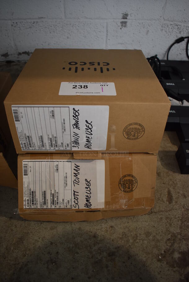 2 BRAND NEW IN BOX! Cisco CP-8845 Corded Office Telephones. 10x9x5. 2 Times Your Bid! - Image 2 of 8