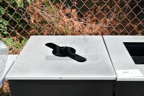 2 BRAND NEW SCRATCH AND DENT! Trash Can Shells. 2 Times Your Bid!  - Image 5 of 7