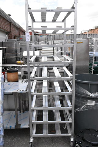 BRAND NEW! Metal Commercial #10 Can Rack on Commercial Casters.