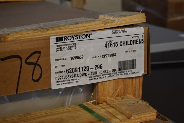 BRAND NEW! Royston 62091120-296 Metal Soda Station w/ 2 Cup Dispensers and 2 Doors. 24x36x32 - Image 4 of 7
