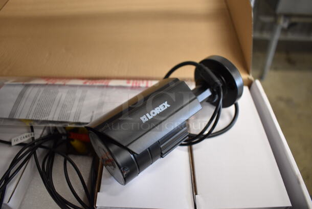 ALL ONE MONEY! Lot of 4 Lorex Security Cameras w/ Wires! - Image 4 of 5