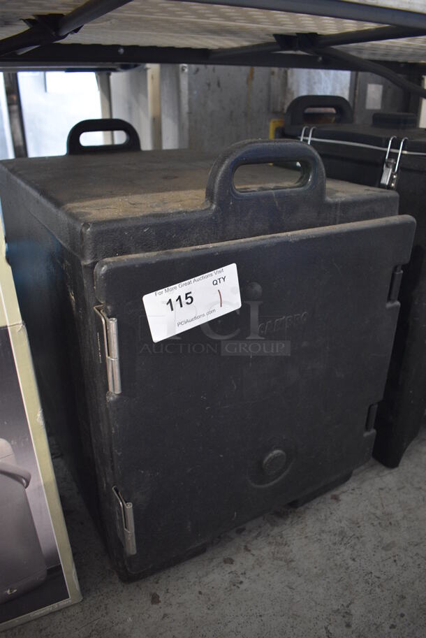 Cambro Model 300MPC Black Poly Food Carrying Case. 17x25x23 - Image 2 of 5