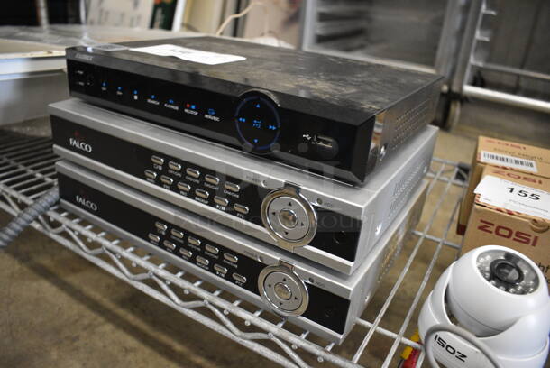 3 Various Items; Lorex Unit and 2 Falco Units. Includes 12.5x9x2. 3 Times Your Bid! - Image 2 of 4