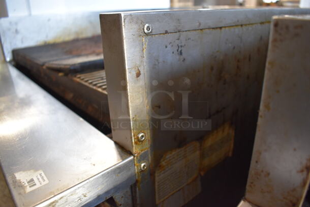 Stainless Steel Commercial Natural Gas Powered Charbroiler Grill on Equipment Stand w/ Commercial Casters. 30x32x42 - Image 8 of 8