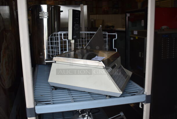 Hobart SP 80 Commercial Electric Countertop Deli Scale. 120V. Tested and Working! - Image 2 of 4