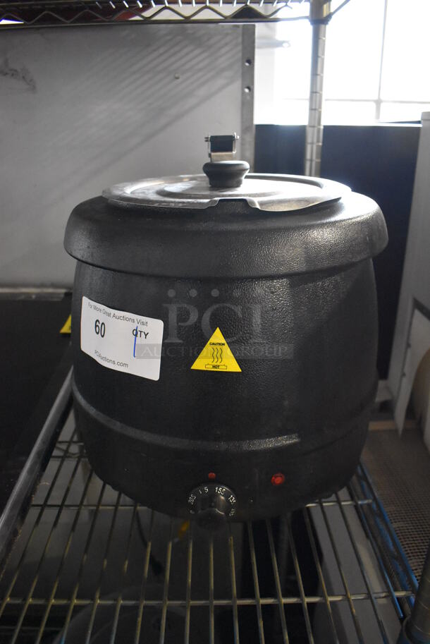 Glenray 1021805 Metal Commercial Countertop Soup Kettle Food Warmer. 120 Volts, 1 Phase. 13x13x13. Tested and Working! - Image 1 of 3