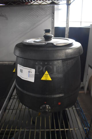 Glenray 1021805 Metal Commercial Countertop Soup Kettle Food Warmer. 120 Volts, 1 Phase. 13x13x13. Tested and Working!