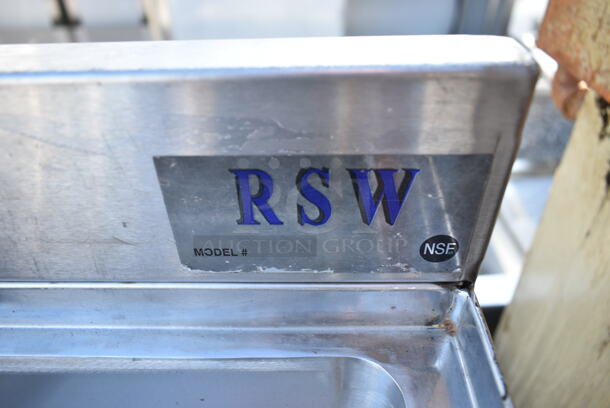 RSW Stainless Steel Commercial Ice Bin.  - Image 4 of 4