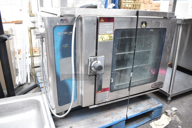 2014 Alto Shaam 7.14 ESI Stainless Steel Commercial Electric Powered Combitherm Convection Oven w/ Equipment Stand. 208-240 Volts, 3 Phase. - Image 3 of 5