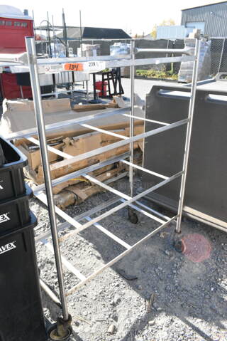 Metal Shelving Unit on Commercial Casters. 