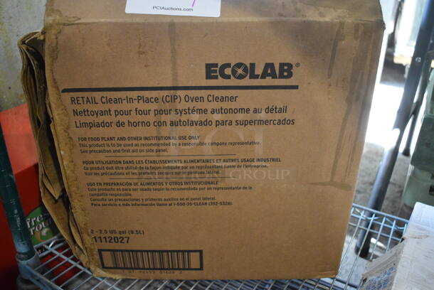 BRAND NEW! 2 Ecolab Retail Clean In Place Oven Cleaner