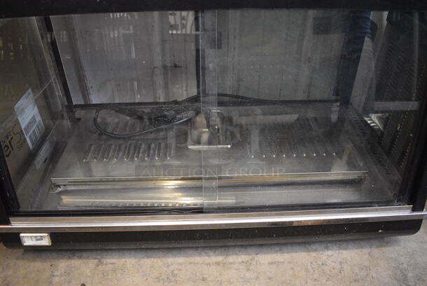 Metal Commercial Countertop Heated Display Case Merchandiser. 36x20x24. Tested and Powers On But Does Not Get Hot. - Image 3 of 5