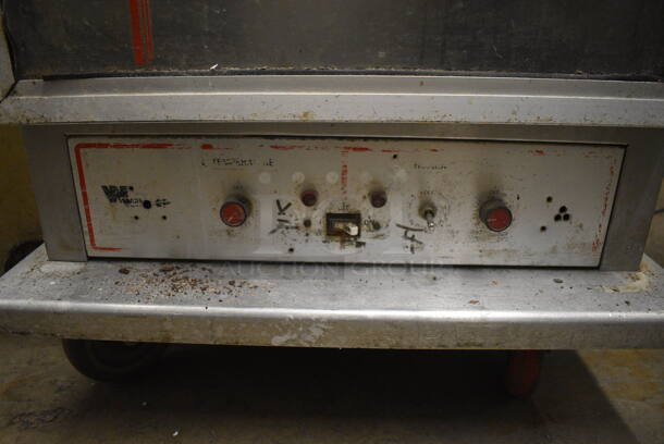 Metal Commercial Enclosed Pan Transport Rack on Commercial Casters. 25x31x70 - Image 2 of 5