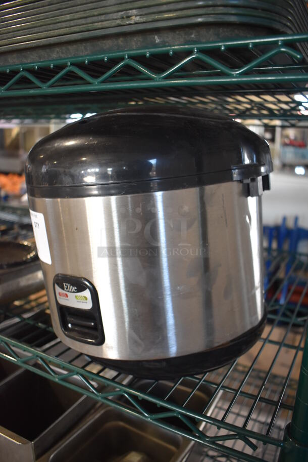 Elite DRC-1000B Metal Countertop Rice Cooker. 120 Volts, 1 Phase. 11x10x10.5 - Image 3 of 6
