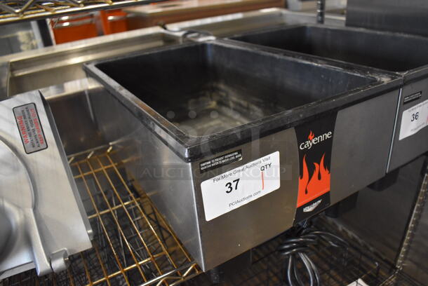 Vollrath 1001 Cayenne Stainless Steel Commercial Countertop Food Warmer. 120 Volts, 1 Phase. 14x22x9. Tested and Working! - Image 2 of 5