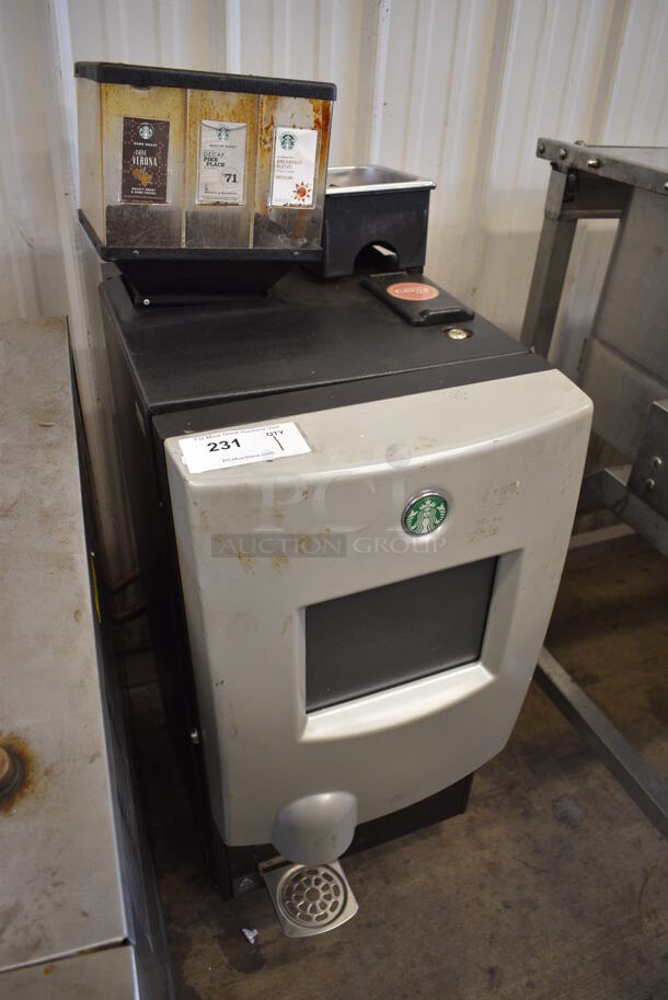 Starbucks SB41401 Metal Commercial Countertop Single Cup Automatic Coffee Machine w/ Hopper. 120 Volts, 1 Phase. 16x24x44 - Image 3 of 7