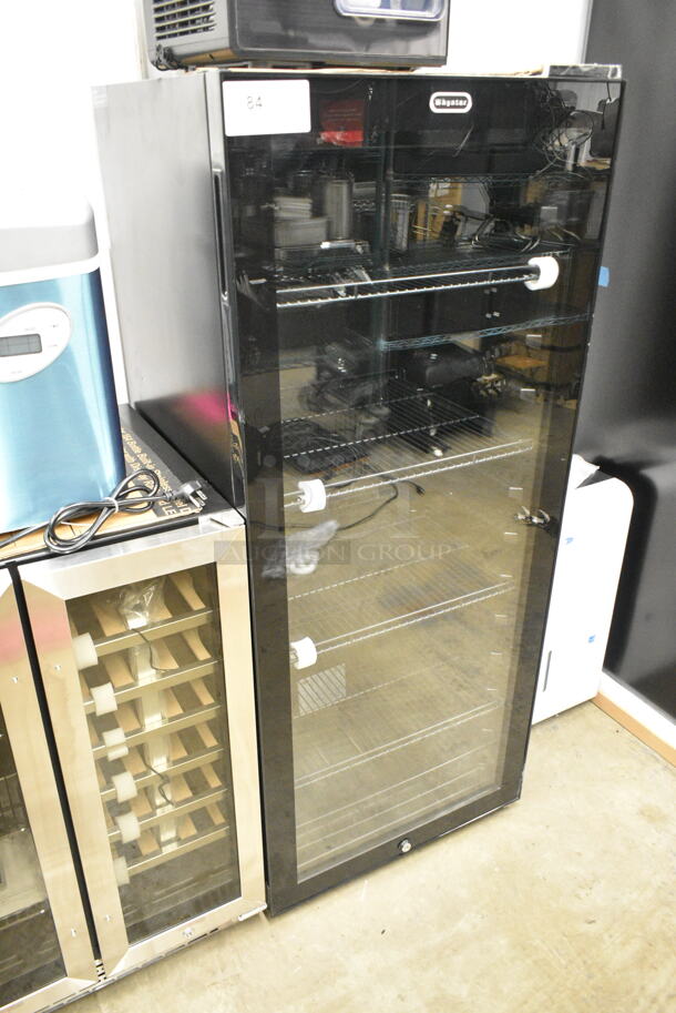 BRAND NEW SCRATCH AND DENT! Whynter FWC-1201BB Metal Freestanding 34 Bottle Wine Cooler Merchandiser w/ Touch Screen. 115 Volts, 1 Phase. Tested and Working! - Image 3 of 6