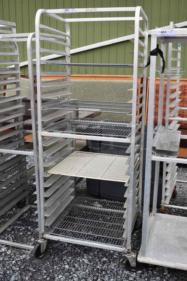 Winholt Metal Commercial Pan Transport Rack on Commercial Casters. 26.5x24x64 - Image 4 of 5