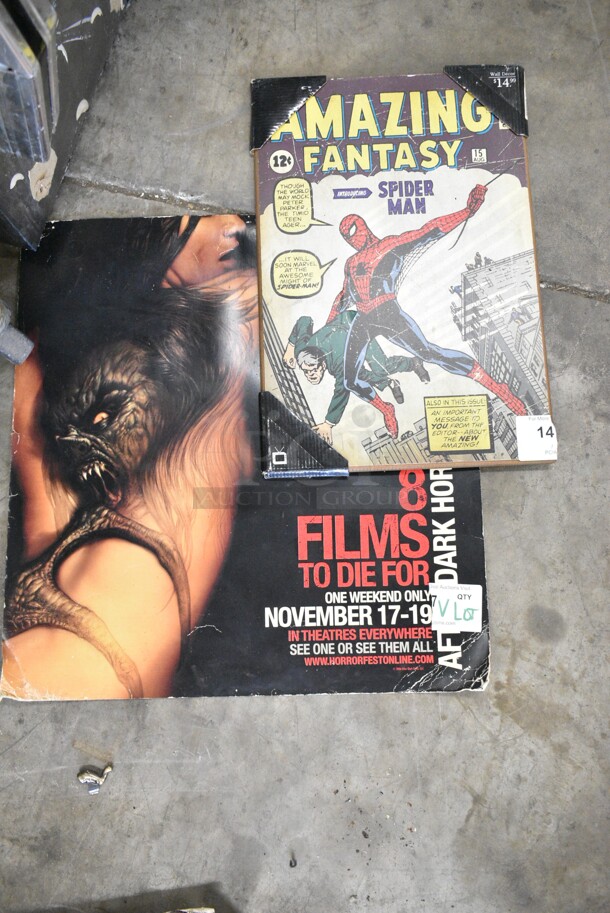 ALL ONE MONEY! Lot of Various Posters and Corset.  - Image 8 of 8