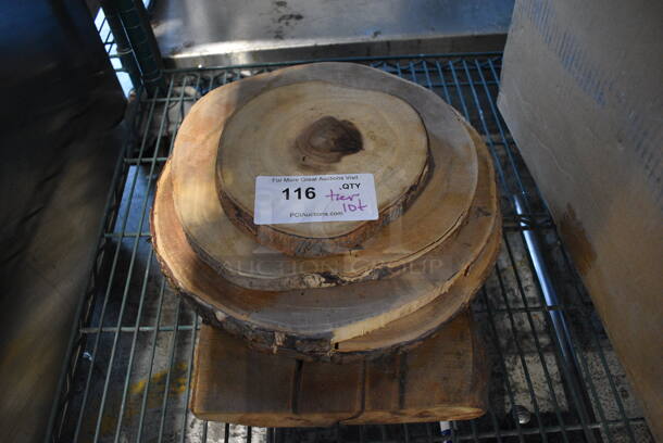 ALL ONE MONEY! Tier Lot of 5 Various Wooden Planks and 55HD Filter Machine. - Image 2 of 3