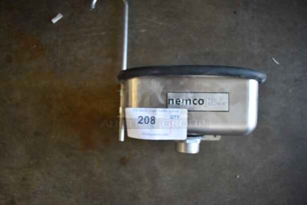 Nemco Stainless Steel Commercial Ice Cream Dipper Well and Faucet Set. 11x7x14. - Image 1 of 5