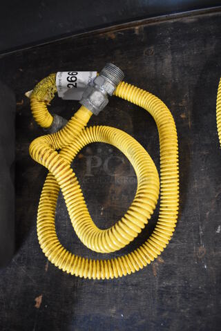 Yellow Gas Hose. 36"