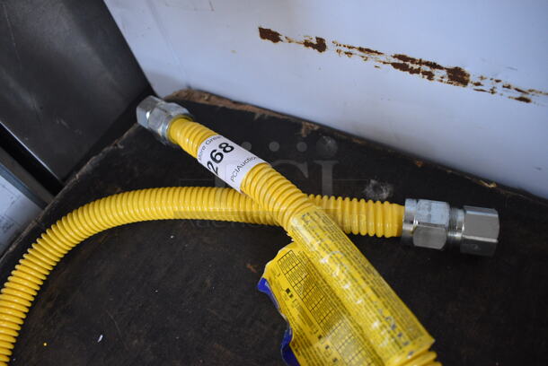Yellow Gas Hose. 48" - Image 2 of 2