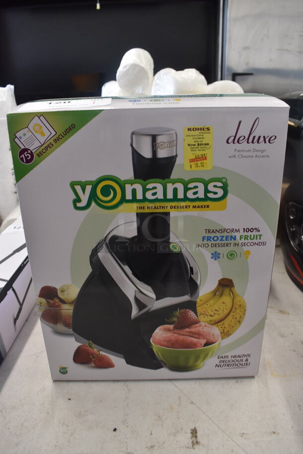 BRAND NEW IN BOX! Yonanas Dessert Maker 115 Volt - Image 1 of 4