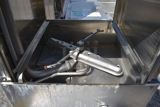 Hobart AM-14 Stainless Steel Commercial Straight Pass Through Dishwasher. 200-230 Volts, 3 Phase. 40x36x67 - Image 5 of 9
