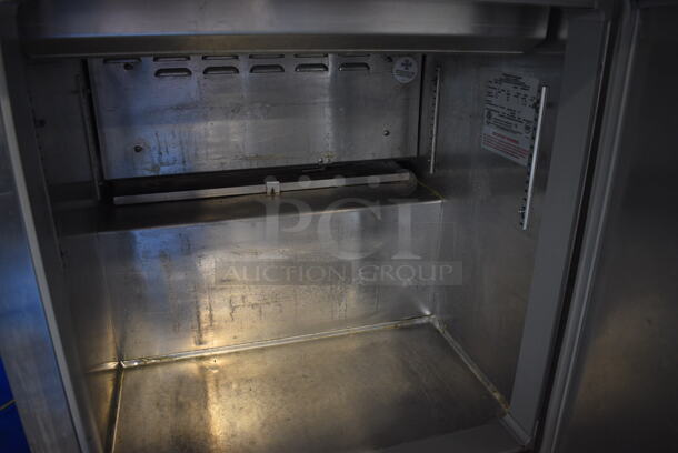 Continental SW27-12M Stainless Steel Commercial Prep Table on Commercial Casters. 115 Volts, 1 Phase. 27.5x34x37. Tested and Working! - Image 5 of 6
