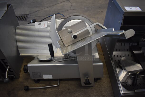 Bizerba Stainless Steel Commercial Countertop Meat Slicer. 120 Volts, 1 Phase. 32x22x24. Cannot Test Due To Plug Style