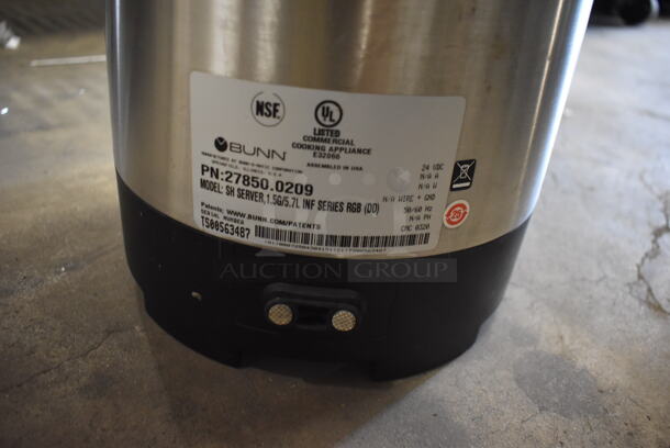 2020 BUNN ICB Twin SH Commercial Stainless Steel Electric Countertop Twin Automatic Coffee Brewer For Soft Heat Thermal Servers, Includes 1 Server. 120/208V, 1 Phase. - Image 5 of 5