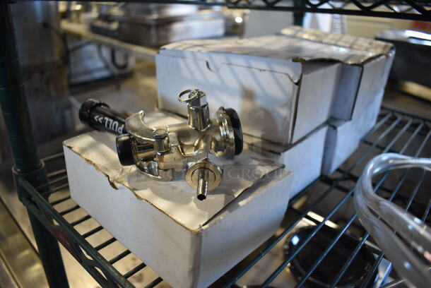 7 BRAND NEW IN BOX! Metal Couplers. 2.5x6x5.5. 7 Times Your Bid! - Image 4 of 4