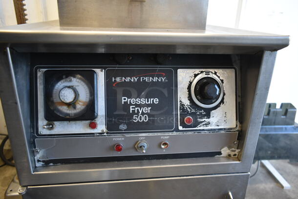 Henny Penny 500 RB Stainless Steel Commercial Floor Style Electric Powered Pressure Fryer. 208 Volts, 3 Phase. - Image 3 of 7