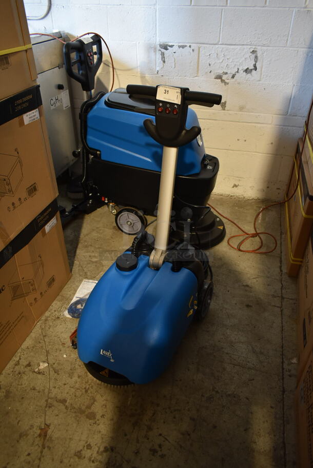 BRAND NEW SCRATCH AND DENT! 2023 Lavex 274AFS3ELC Metal Commercial Push Behind Floor Scrubber. 120 Volts, 1 Phase. Tested and Working! - Image 7 of 7