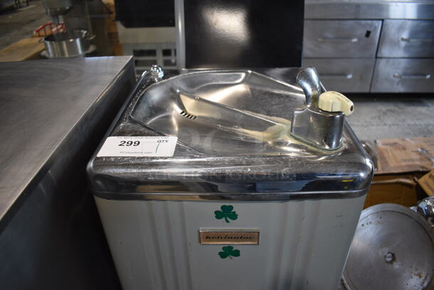 Kelvinator Metal Water Fountain. 15x15x44 - Image 3 of 3