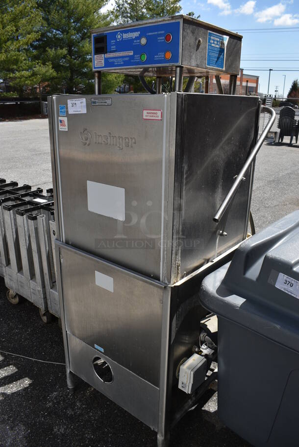 Insinger Model Commander 18-6 Stainless Steel Commercial Straight Pass Through Dishwasher. 480 Volts, 3 Phase. 32x30x68 - Image 2 of 7