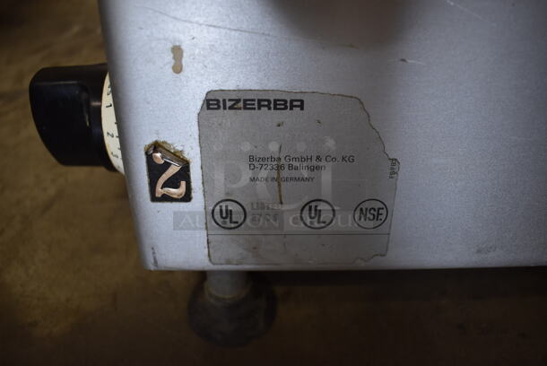Bizerba Commercial Stainless Steel Electric Countertop Meat and Cheese Slicer On Rubber Feet. 115 Volts, 1 Phase. Tested and Working! - Image 4 of 5